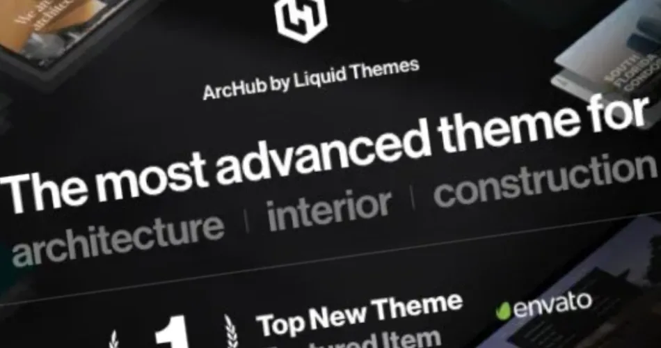 ArcHub Architecture and Interior Design WordPress Theme