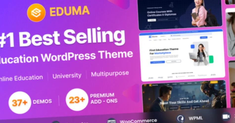 Eduma Education WordPress Theme