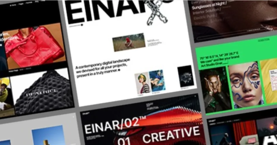 Einar Design Agency WordPress Theme