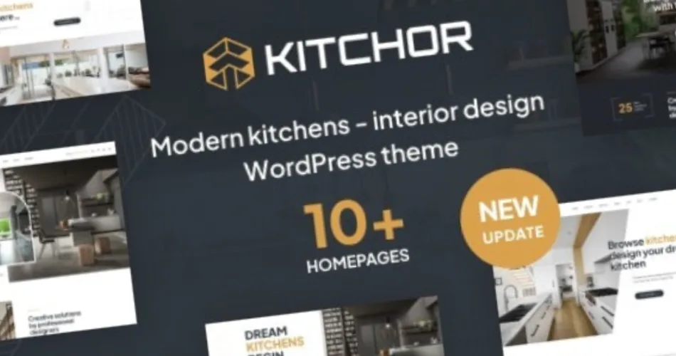 Kitchor Interior Design WordPress Theme