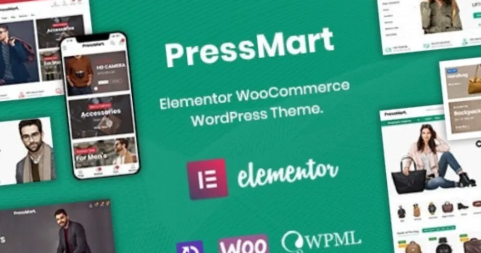 PressMart Modern Elementor WooCommerce WordPress Theme