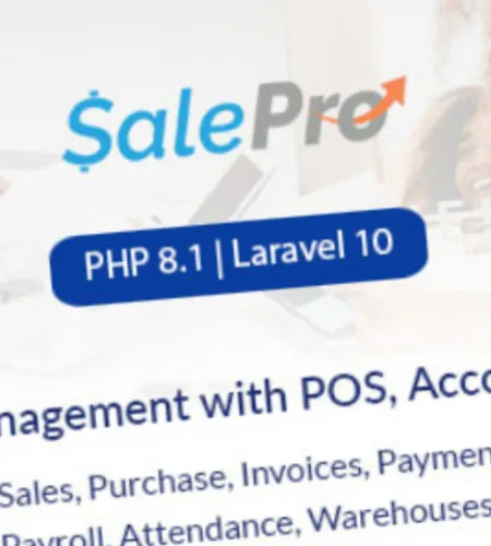 SalePro v5.4.2