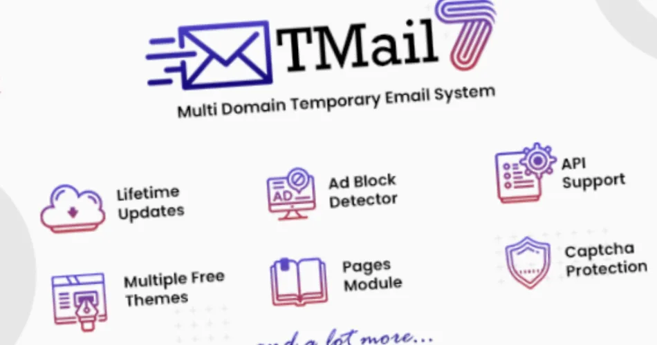 TMail Multi Domain Temporary Email System