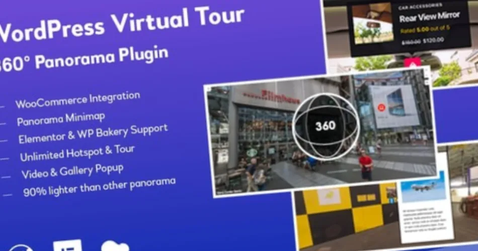 WordPress Virtual Tour 360 Panorama Plugin