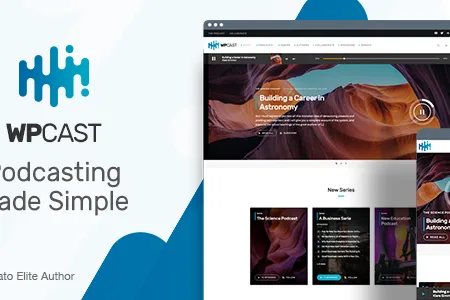 Wpcast Theme (v2.1.1)