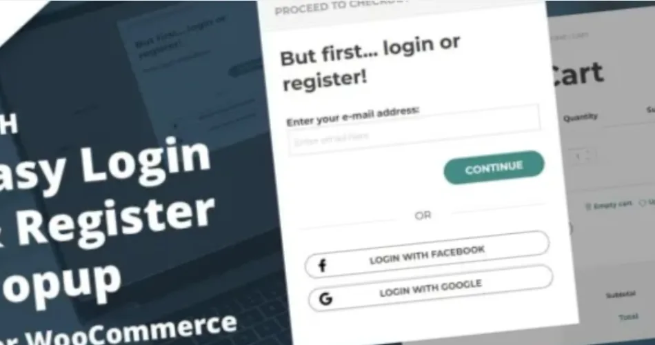 YITH Easy Login Register Popup for WooCommerce Premium