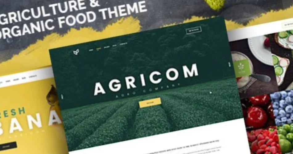 Agricom Agriculture & Organic Food WordPress Theme