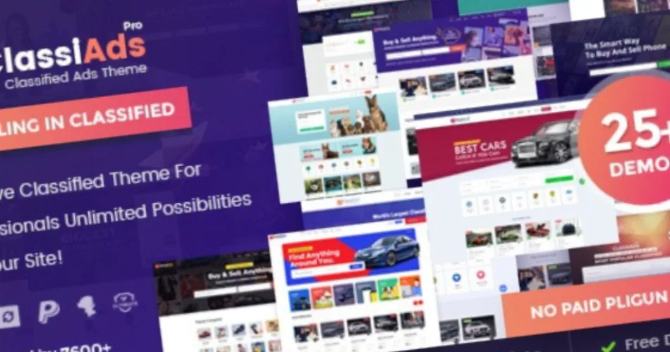 Classiads Classified Ads WordPress Theme