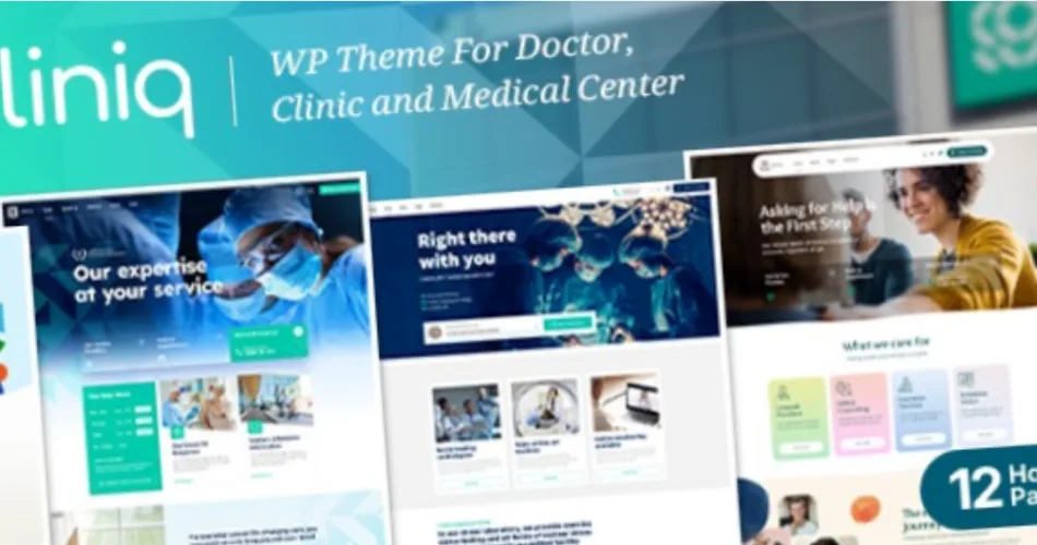 Cliniq WordPress Theme for Doctor, Clinic & Medica
