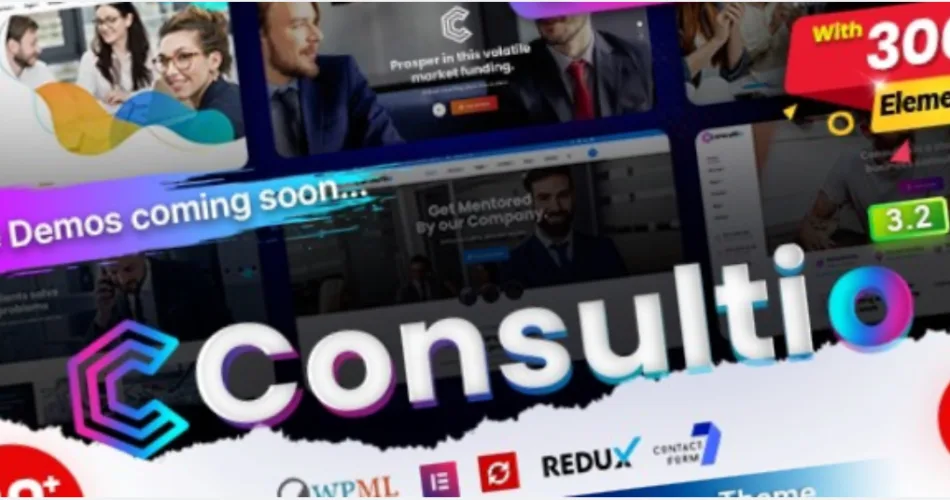 Consultio Corporate Consulting WordPress Theme