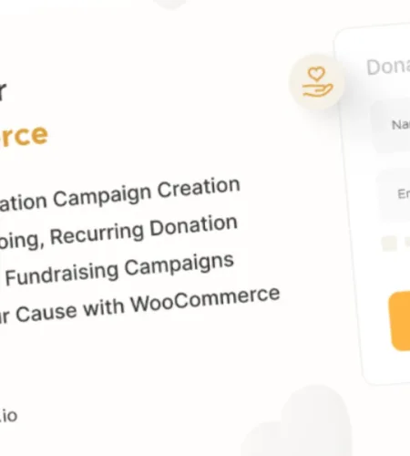 Donation For WooCommerce (v3.9.7)