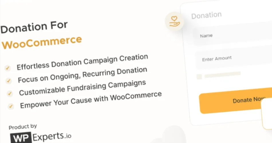 Donation For WooCommerce