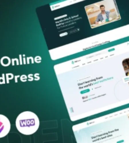 (v1.1.3) EdCare Education & Online Course WordPress Theme