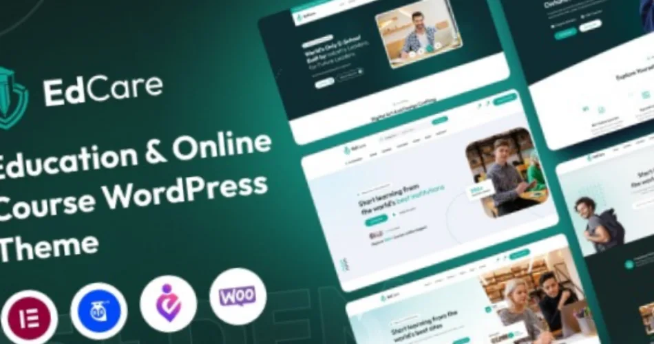EdCare Education & Online Course WordPress Theme