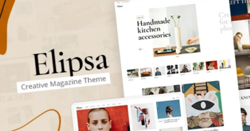 Elipsa Creative Magazine Theme