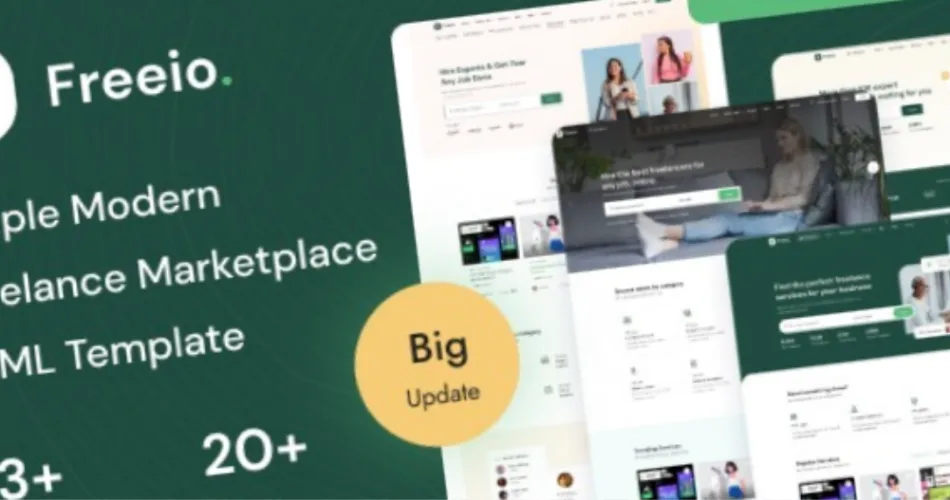 Freeio Freelance Marketplace WordPress Theme