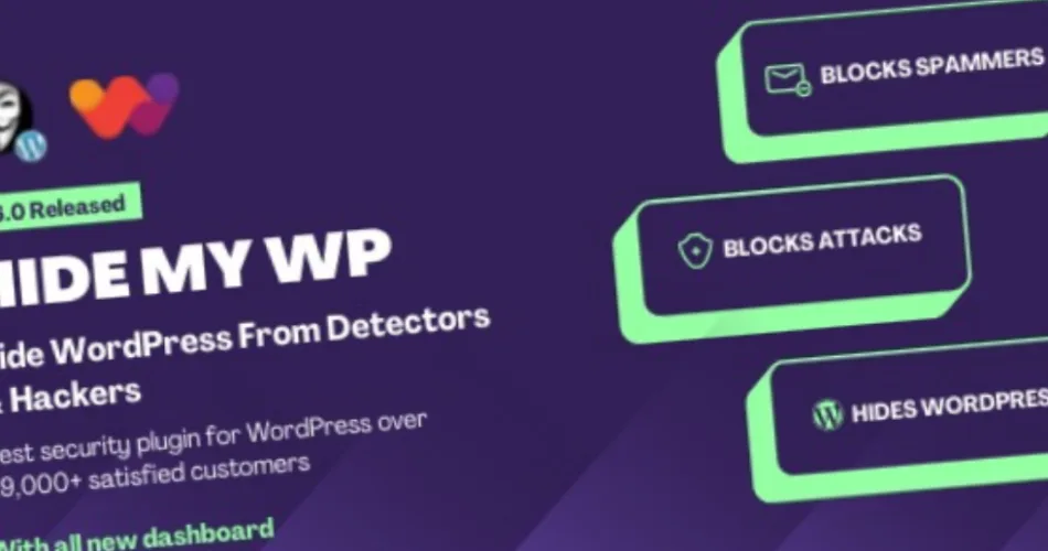 Hide My WP Amazing Security Plugin for WordPress