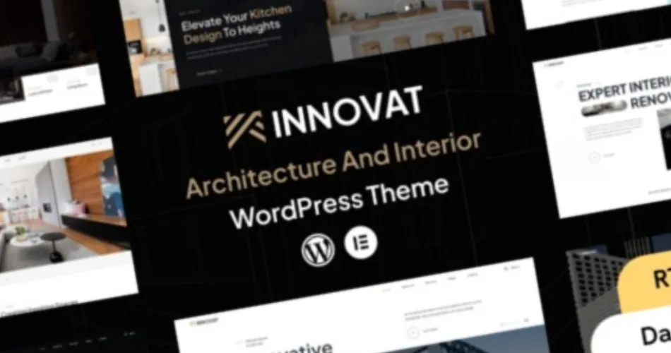 Innovat Architecture & Interior WordPress Theme + RTL