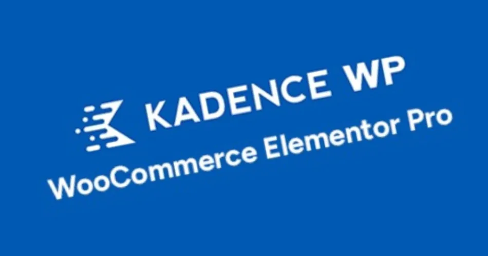 Kadence Woocommerce Elementor Pro