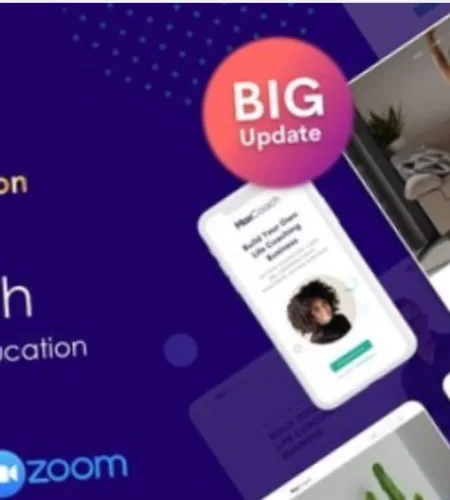 MaxCoach (v3.2.4) Online Courses & Coaching WordPress Theme