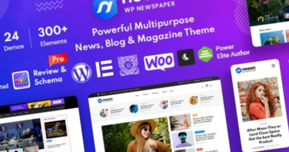 Neeon WordPress News Magazine Theme