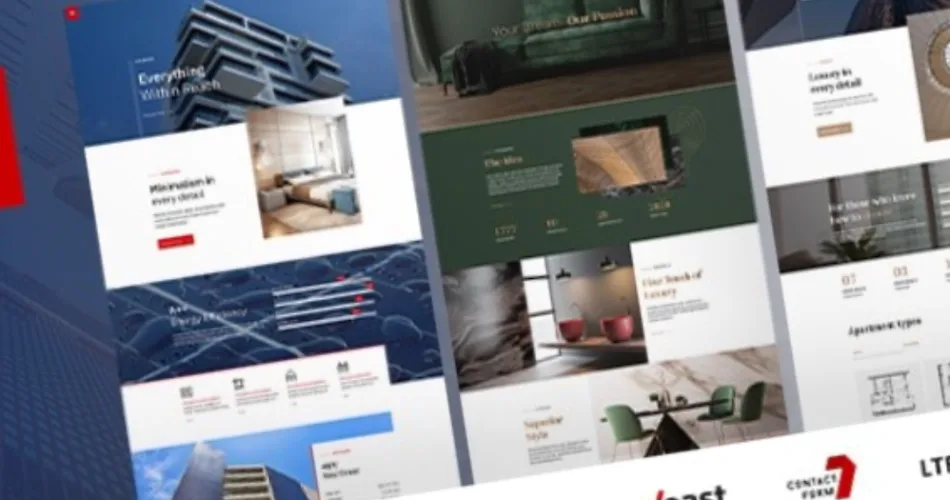 Nestin Real Estate & Single Property WordPress Theme