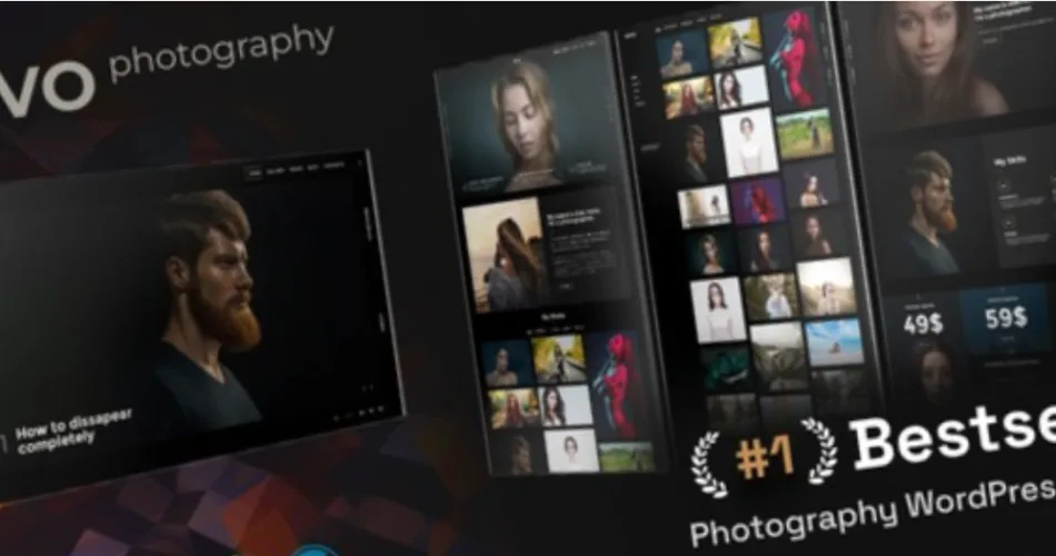 Novo Photography WordPress Theme