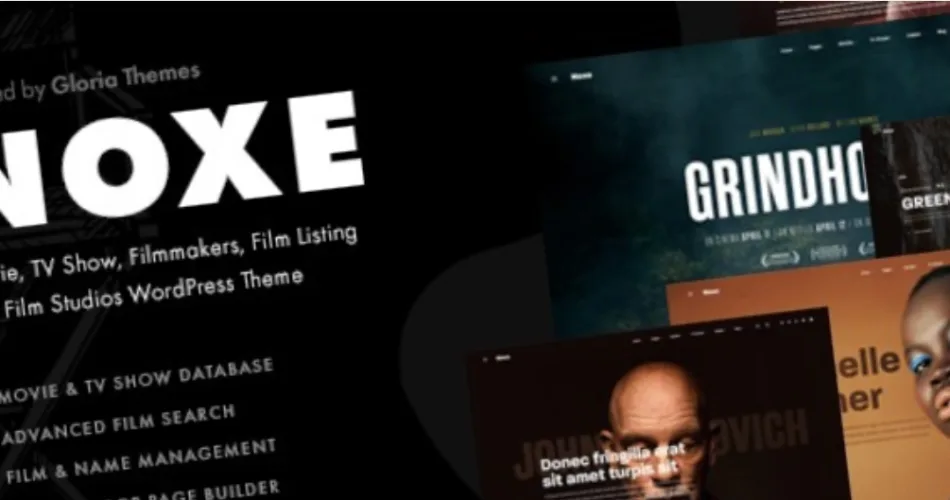 Noxe Movie Studios & Filmmakers Theme