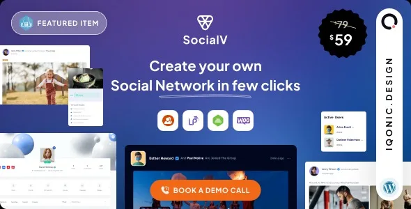 SocialV Social Network and Community BuddyPress Theme