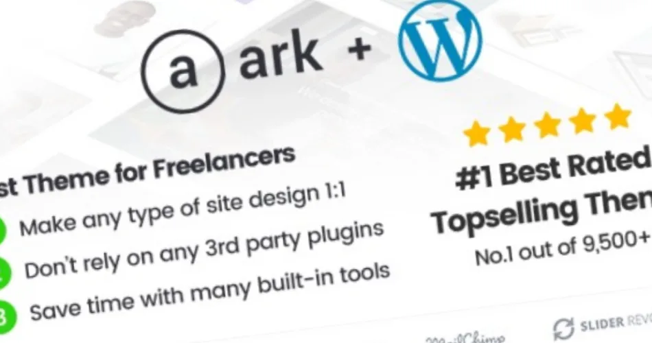 The Ark WordPress Theme made for Freelancers