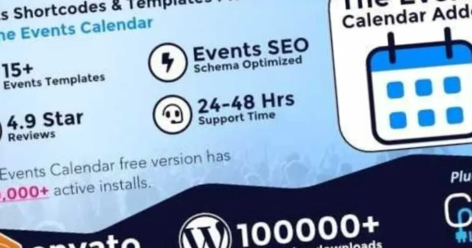The Events Calendar Shortcode and Templates Pro