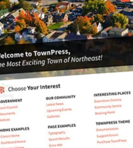 TownPress Theme (v3.8.12) Municipality WordPress