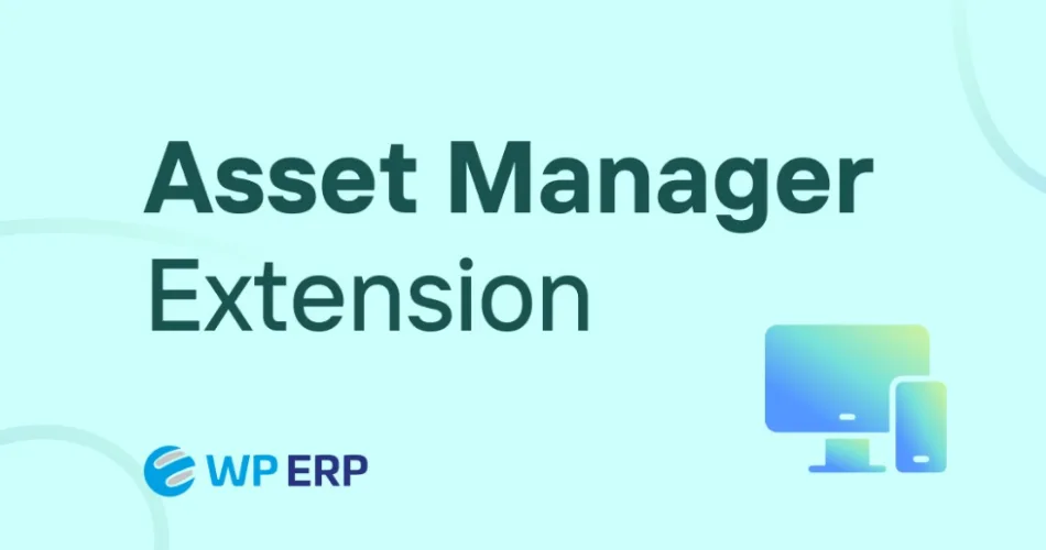 WP ERP Asset Manager