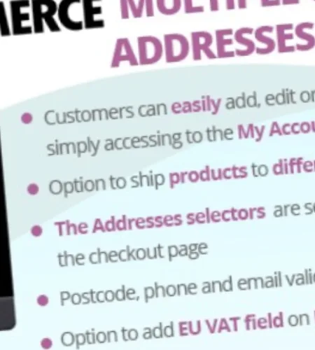 WooCommerce Multiple Customer Addresses (v25.4)