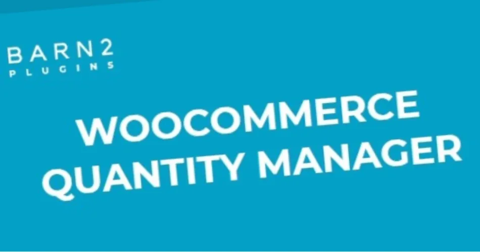 WooCommerce Quantity Manager Barn2 Media