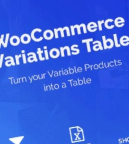 WooCommerce Variations Table (v1.3.14)