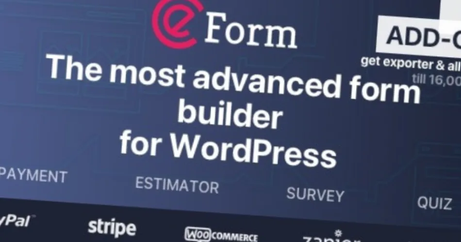 eForm Creating WordPress Forms