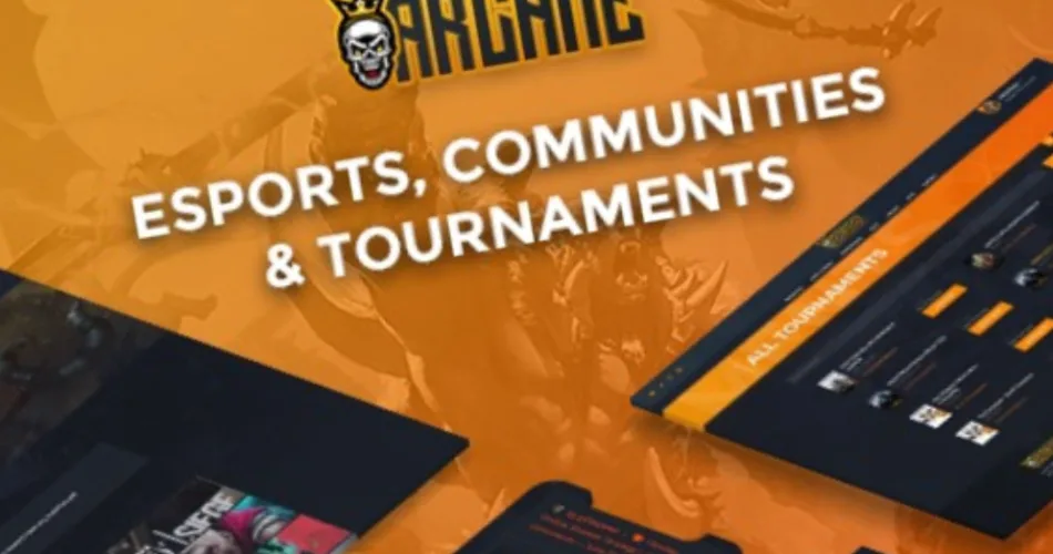 Arcane The Gaming Community Theme