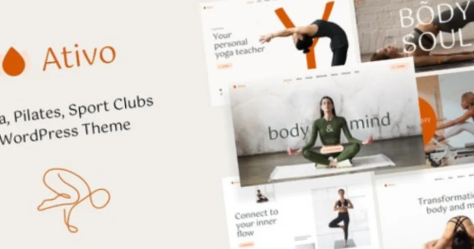 Ativo Pilates Yoga WordPress Theme