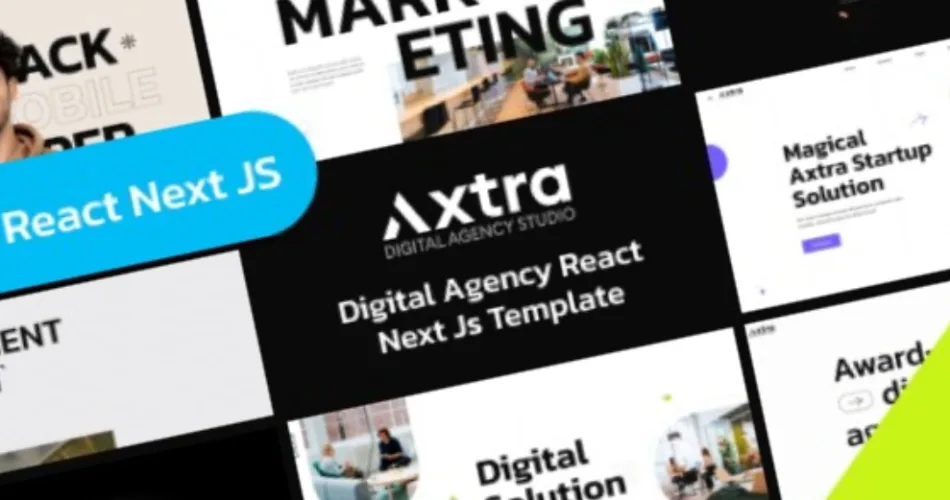 Axtra Digital Agency Creative Portfolio Theme