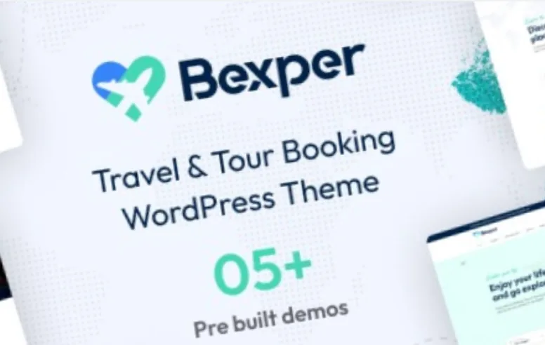 Bexper Travel & Tour Booking WordPress Theme