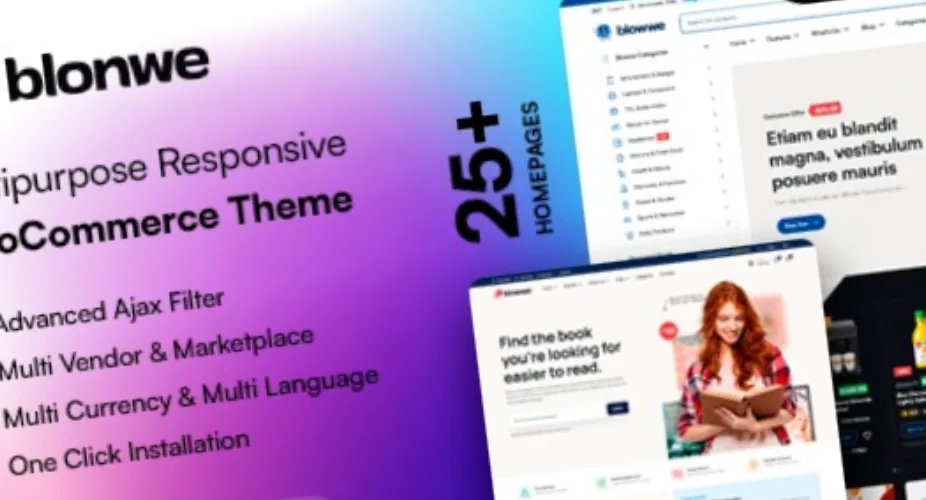 Blonwe Multipurpose WooCommerce Theme