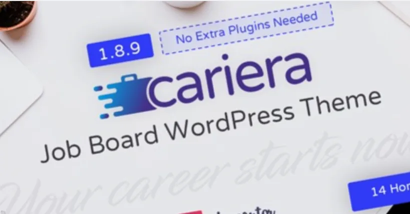 Cariera Job Board WordPress Theme