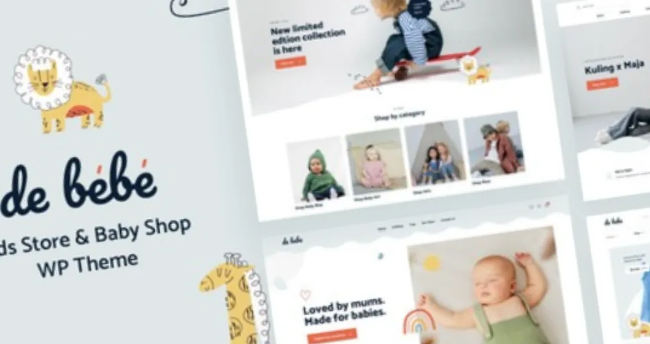 Debebe Baby Shop and Children Kids Store WordPress