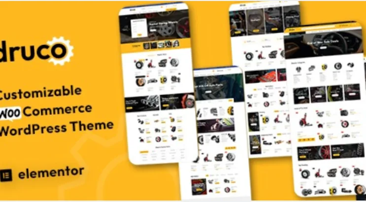 Druco Elementor WooCommerce WordPress Theme