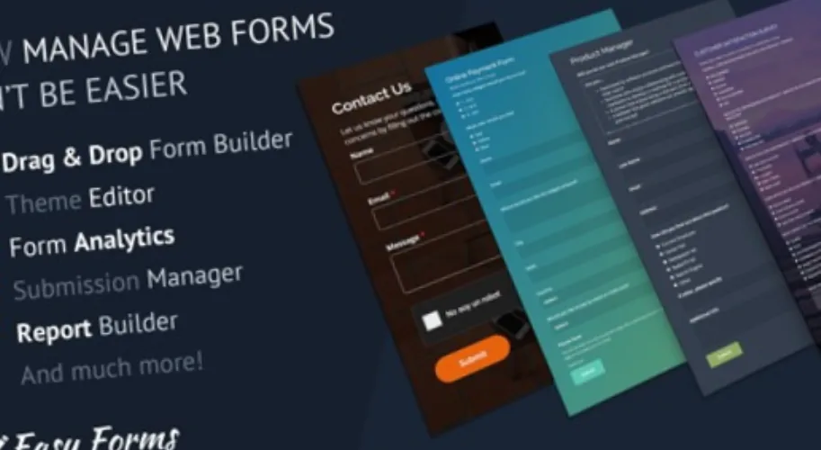 Easy Forms Advanced Form Builder and Managers