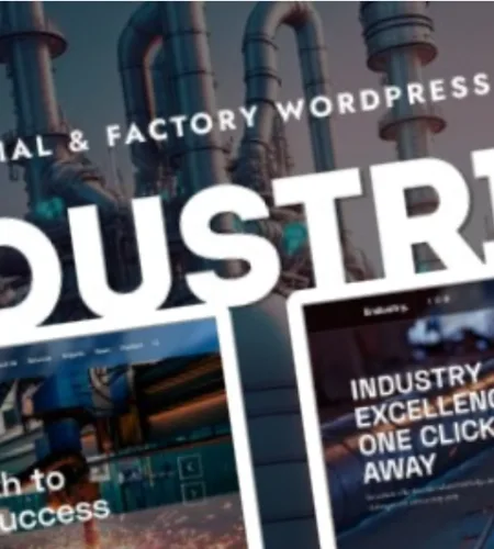 Endustry (v1.1.1) Industrial & Factory WordPress Theme
