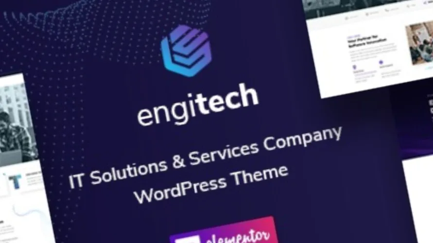 Engitech IT Solutions & Services WordPress Theme