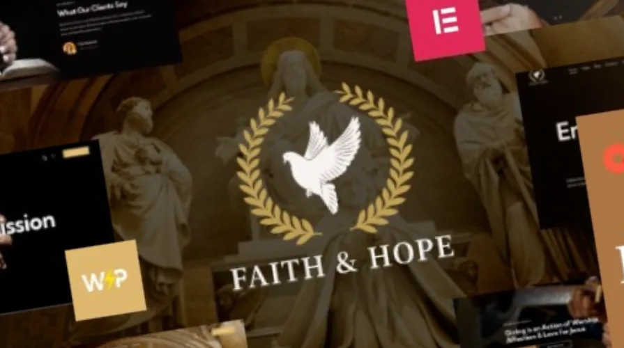 Faith & Hope A Modern Church & Religion Non-Profit Theme