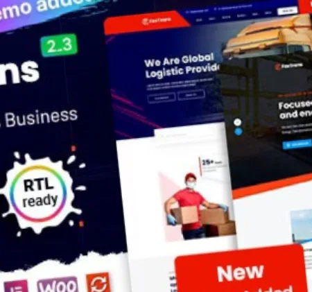 Fastrans (v2.7.1) Logistics & Transportation WP Theme